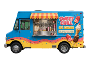 Ice Cream Truck PNG
