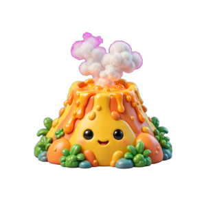 Volcano PNG
